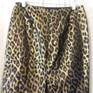 Leopard print skirt by INC